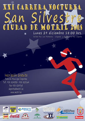 Cartel oficial de la carrera motrileña para este año