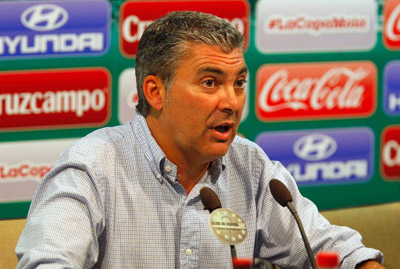 Aguado tras el encuentro ante el Córdoba B (MINUTO90.COM)