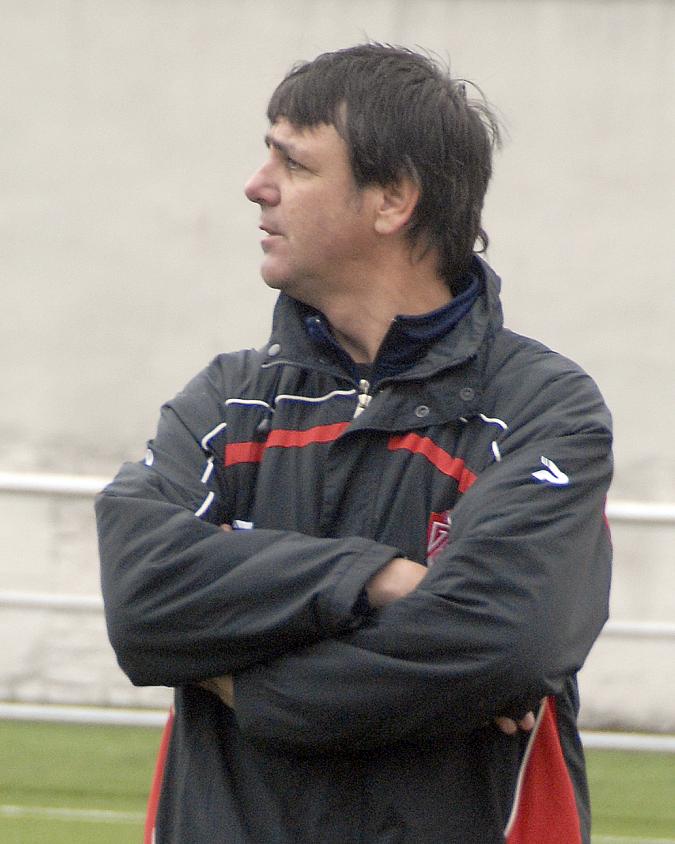 Joaquín G. preparador del Granada CF Cadete
