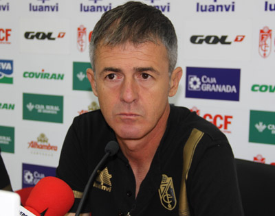 Lucas Alcaraz junto a Morcillo tras un entrenamiento (GRJ)