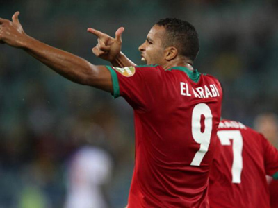 El Arabi celebra un tanto con Marruecos (TERRA.ES)
