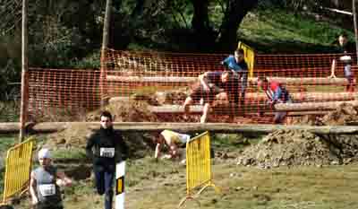 Los participantes superaron numerosos obstáculos