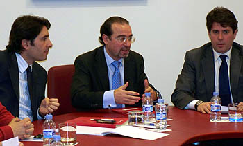 Ignacio Cuerva junto a Javier Jiménez y Gerardo Cuerva (GRJ) Ignacio Cuerva junto a Javier Jiménez y Gerardo Cuerva (GRJ)
