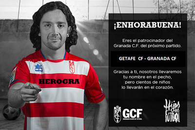 Herogra será el último patrocinador solidario de la temporada 