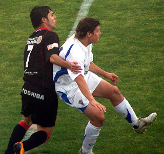 Zuñiga en el partido disputado en Marbella (GRJ)