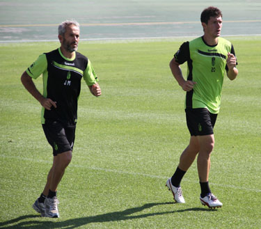 José Alfonso Morcillo realiza carrera continua junto a Piti 