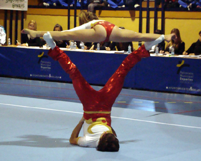 La gimnasia acrobática sigue creciendo 