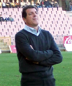 Pedro Braojos durante el partido (J. FEIXAS) Pedro Braojos durante el partido (J. FEIXAS)