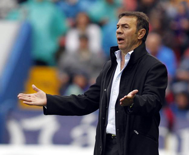 Abel Resino, durante su anterior etapa en el Granada 
