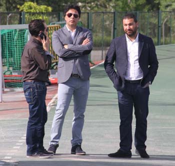 David Navarro junto a Pina y Cordero (GRJ)