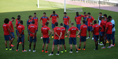 El equipo ya trabaja a las órdenes de Sandoval 