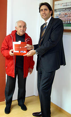 José Enriquez junto a Ignacio Cuerva 