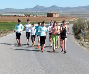 Los marchadores andaluces intensificaron entrenamientos Los marchadores andaluces intensificaron entrenamientos