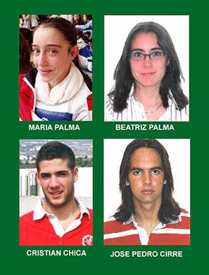 Participantes granadinos en el Open de España Participantes granadinos en el Open de España