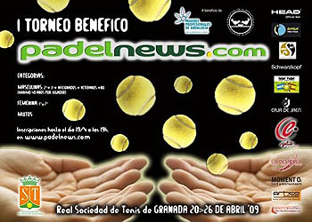 Cartel oficial del I Torneo Benéfico `Padelnews.com` (GRJ) Cartel oficial del I Torneo Benéfico `Padelnews.com` (GRJ)