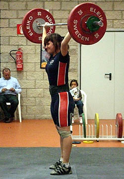 Tania Morillas, levantadora granadina (GRJ) Tania Morillas, levantadora granadina (GRJ)