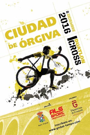 Cartel I Duatlón Cross Ciudad de Órgiva (GRJ)