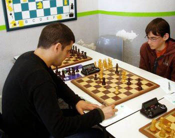 Antonio Pintor y Jorge Fernández en una partida Antonio Pintor y Jorge Fernández en una partida