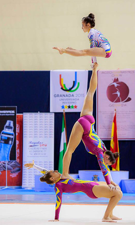 La gimnasia acrobática sigue ganando adeptos 