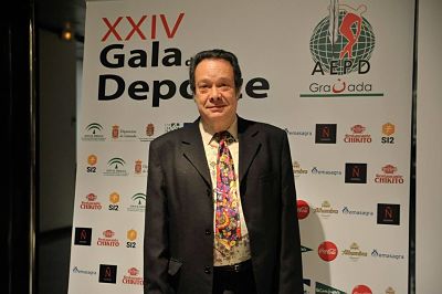 Barragán en la última gala del deporte 
