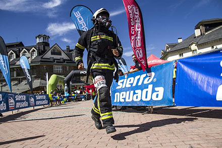 Uno de los participantes en la prueba de Sierra Nevada (CETURSA)