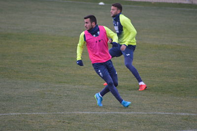 Joselu ha trabajado con normalidad 