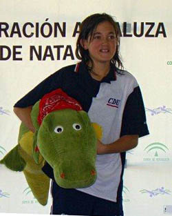 Marina Doménech, nadadora del CDU Granada Marina Doménech, nadadora del CDU Granada