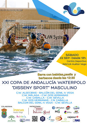 Huetor Vega será sede de la Copa Andalucia de Waterpolo 
