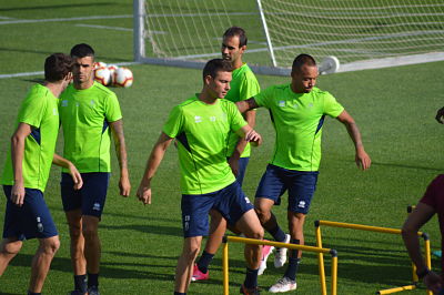 Alberto Martín y Víctor Díaz, dos de los capitanes (GRJ)