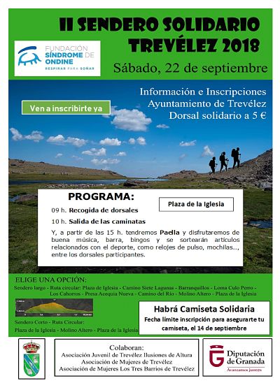 Trevelez celebrará su segundo sendero solidario