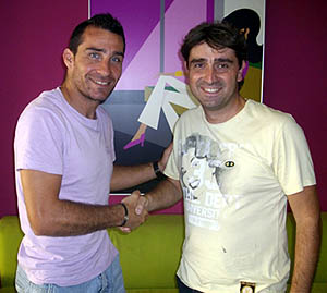 Jesús Sierra junto a Chema Indias (TELEPRENSA.ES) Jesús Sierra junto a Chema Indias (TELEPRENSA.ES)