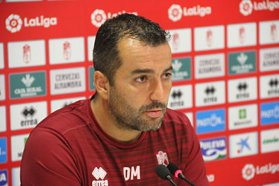 Diego Martínez, en rueda de prensa (GRJ) 