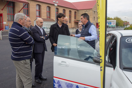 Presentación del  Rallye Nevada Shopping Primeras Nieves en Fermasa (ESCUDERÍA 49.9)