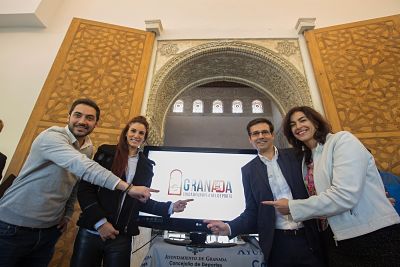 Presentación del logo de `Granada, Ciudad del deporte` (JAVIER ALGARRA)