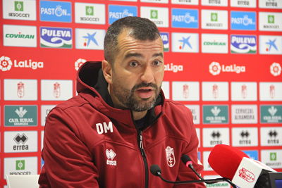 Diego Martínez, en rueda de prensa (GRJ) 