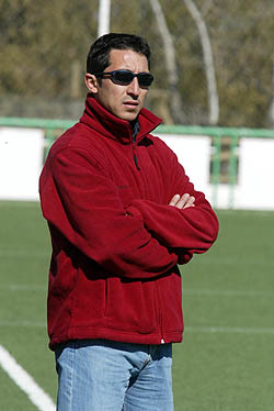 Antonio Barea, entrenador CD Huétor Tájar (GRJ) Antonio Barea, entrenador CD Huétor Tájar (GRJ)