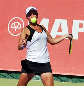 María Irigoyen apeó en semifinales a Valeria Savinykh María Irigoyen apeó en semifinales a Valeria Savinykh