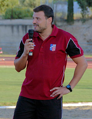 David Zamora, ex preparador del CD Baza (J. M. ALONSO)