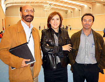La delegada de Deportes, Sandra García, inauguró las instalaciones La delegada de Deportes, Sandra García, inauguró las instalaciones