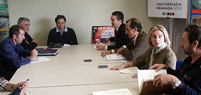 Un momento de la reunión de seguridad celebrada esta mañana (GRJ)