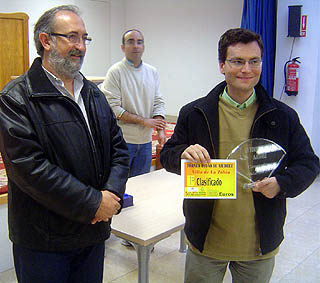 Francisco Jiménez Bernal, ganador del torneo (GRJ) Francisco Jiménez Bernal, ganador del torneo (GRJ)