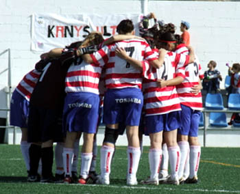 Las féminas del Granada CF se encuentran en mitad de la tabla
