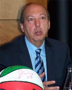 Ramiro Pérez de la Blanca, presidente del CB Granada Ramiro Pérez de la Blanca, presidente del CB Granada