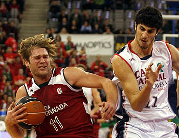 Stefansson en el último partido ante Caja Laboral (ACBMEDIA) Stefansson en el último partido ante Caja Laboral (ACBMEDIA)