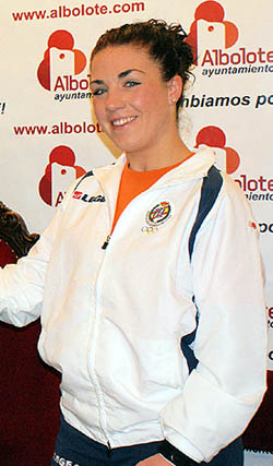 Carolina Ortega, luchadora alboloteña Carolina Ortega, luchadora alboloteña