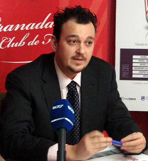 Javier Páez, directivo del Granada CF (GRJ) Javier Páez, directivo del Granada CF (GRJ)