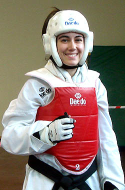 Beatriz Palma, del Club Song Chan Ho de Granada Beatriz Palma, del Club Song Chan Ho de Granada