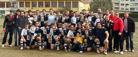 Equipo de rugby del CD Universidad de Granada que ha conseguido el campeonato Equipo de rugby del CD Universidad de Granada que ha conseguido el campeonato