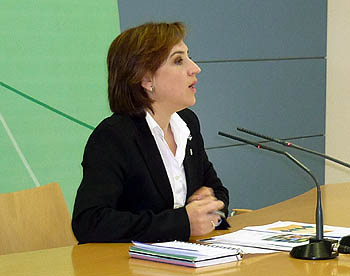 Sandra García, delegada Consejería de Comercio, Turismo y Deporte Sandra García, delegada Consejería de Comercio, Turismo y Deporte