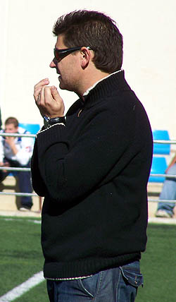 Fernando Estévez, técnico del Loja CD
